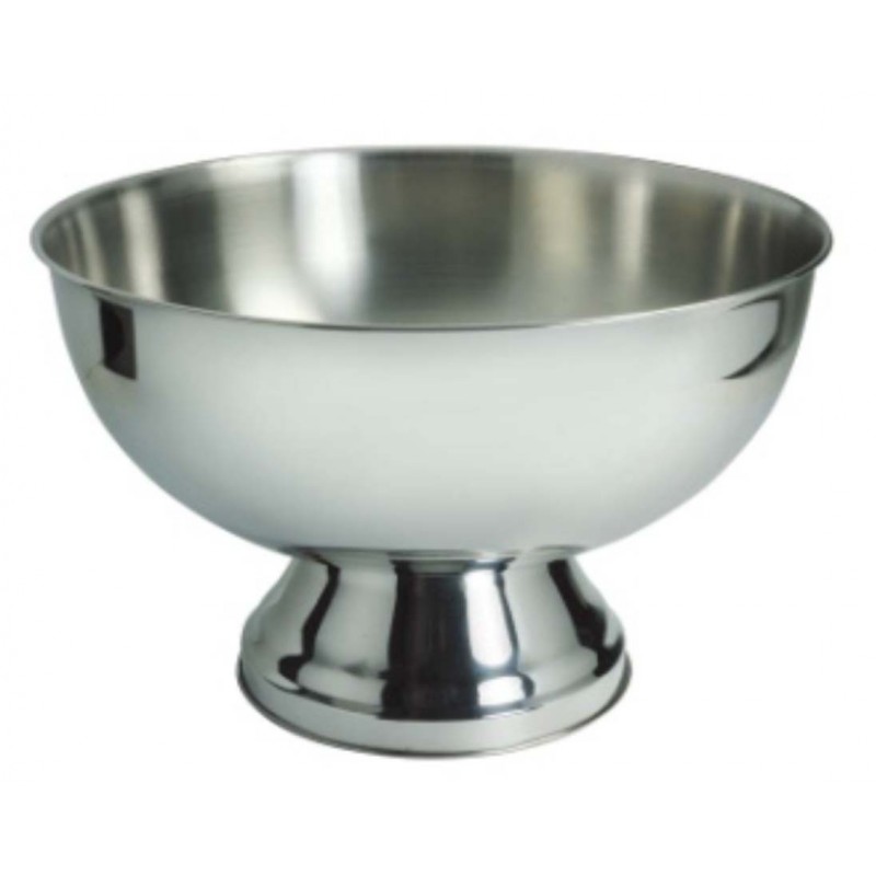 PUNCH BOWL STAINLESS STEEL - 340mm - 1