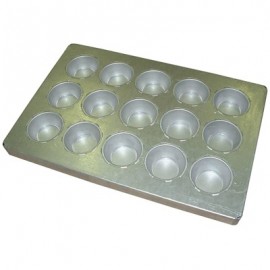 BAKING TRAY ALUSTEEL - LARGE MUFFIN 15 CUP 600 x 400mm - 1