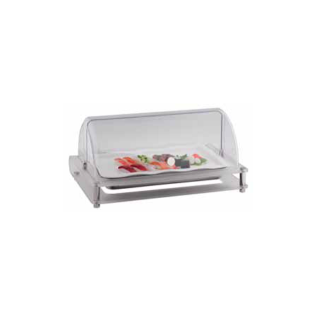 COLD DISPLAY UNIT HI-LINE S/STEEL, POLYCARBONATE, ACRYLIC COVER, TWO ICE PACKS INCLUDED - 1