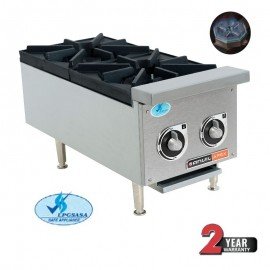 Anvil Gas Stove - 2 Burner - Heavy Duty - 1