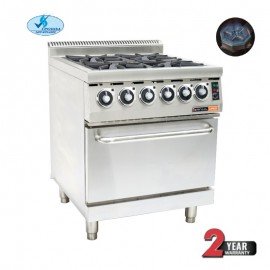 GAS STOVE WITH ELECTRIC OVEN ANVIL - 4 BURNER - 1