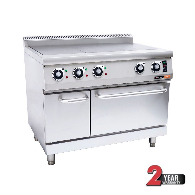 ANVIL 3 PLATE STOVE WITH OVEN - ELECTRIC - 1