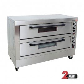 Anvil Double-Deck Oven - 6 Tray - 1