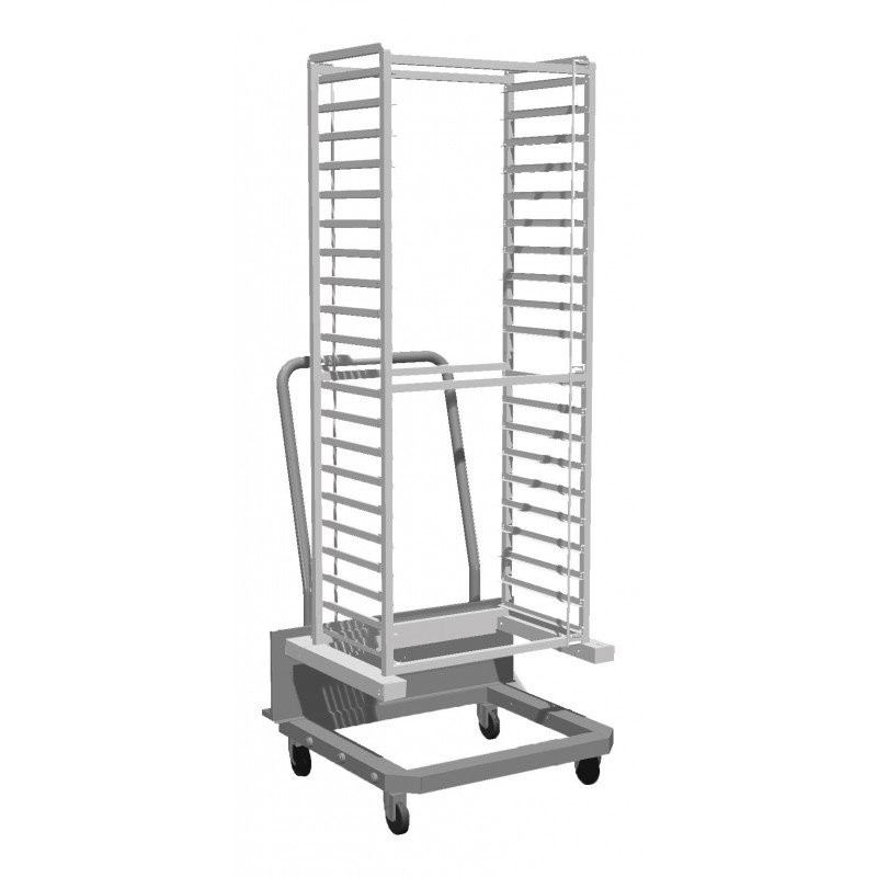 COMBI STEAM OVEN PIRON - 16 PAN ROLL IN TROLLEY - 1