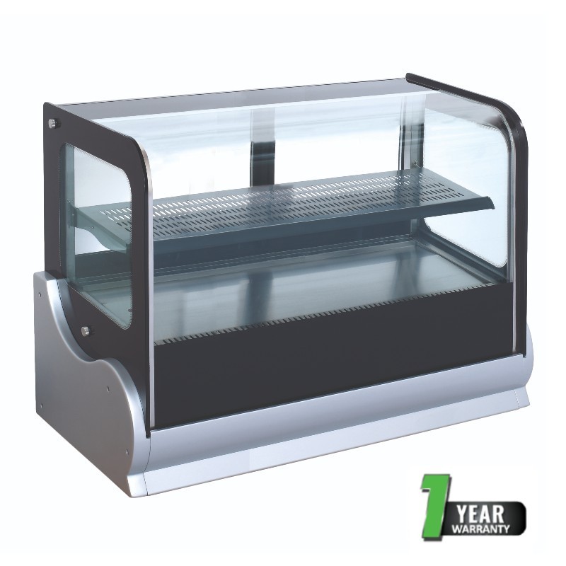 DISPLAY UNIT HEATED SALVADORE - COUNTER TOP BELINA - 900mm - 1