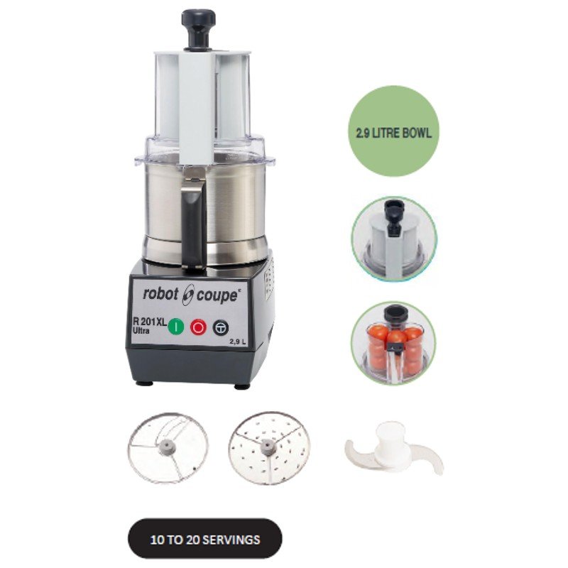 FOOD PROCESSOR COMBO - R201 XL ULTRA (1 - 50 SERVINGS) - 1