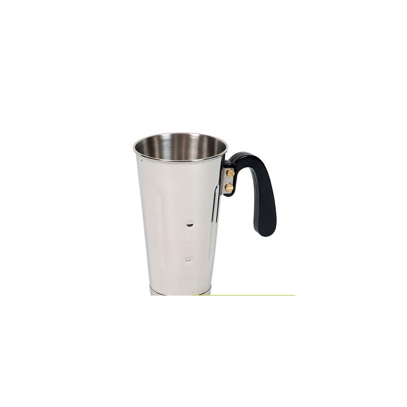 MILK SHAKE CUP S/STEEL WITH HANDLE - 880ml - 1