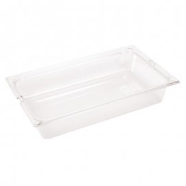 INSERT - HALF LID SOLID PC (CLEAR) - 1