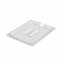 POLYCARBONATE (CLEAR) LID WITH NOTCH FOR 1/9 PANS - 1
