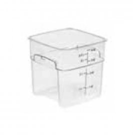 SQUARE POLYCARBONATE STORAGE CONTAINER (CLEAR) 4Lt - 1