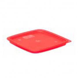 SQUARE CONTAINER COVER 2 & 4LT SQUARES (RED) - 1