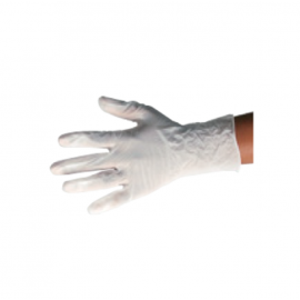 DISPOSABLE VINYL GLOVES - POWDER FREE - PACK OF 100 - 1