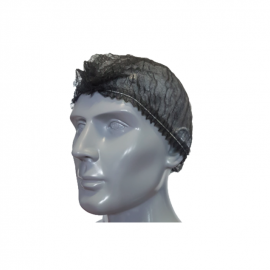 DISPOSABLE MOP CAPS - PACK OF 100 - BLACK - 1