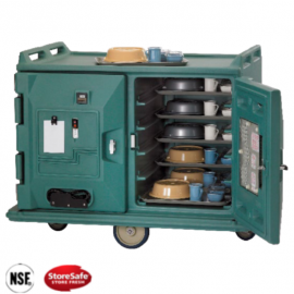 HEATED MEAL DELIVERY CARTS UPC ELECTRIC HEATED FRONT LOADERS FULLY INSULATED - 1