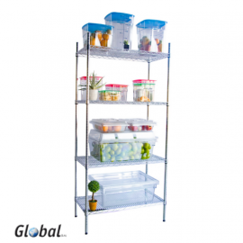 SHELVING UNITS ZINC/EPOXY SHELF WITH CLIPS - 1200MM - 1