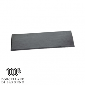 SLATE RECT. TRAY - BLACK - 17CM X 32CM (4) - 1